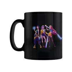   K-pop Démonvadászok Black porcelán bögre 315 ml (11 oz) Díszdobozban