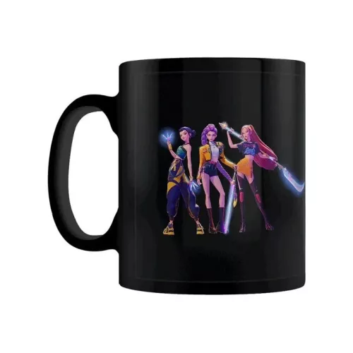 K-pop Démonvadászok Black porcelán bögre 315 ml (11 oz) Díszdobozban