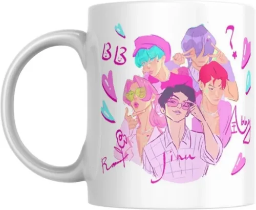 K-pop Démonvadászok Saja Boys porcelán bögre 315 ml (11 oz) Díszdobozban