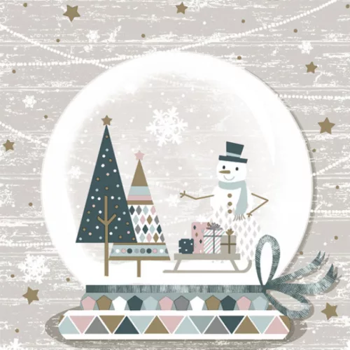 Karácsonyi Glassball szalvéta 20 db-os 33x33 cm