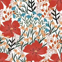 Pipacs Wild Flowers szalvéta 20 db-os 33x33 cm