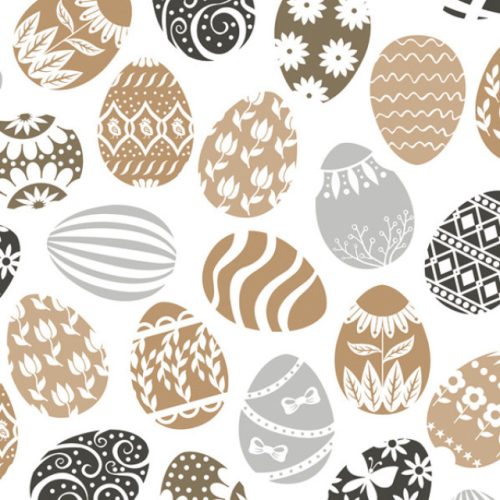 Húsvét Elegant Eggs szalvéta 20 db-os 33x33 cm