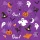 Halloween Graphics on Purple szalvéta 20 db-os 33x33 cm