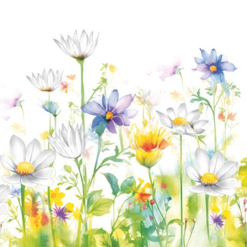 Virág Meadow szalvéta 20 db-os 33x33 cm