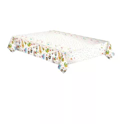 Állatos Cute Party papír asztalterítő 120x180 cm