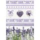 Levendula Heart A/4 gumis mappa