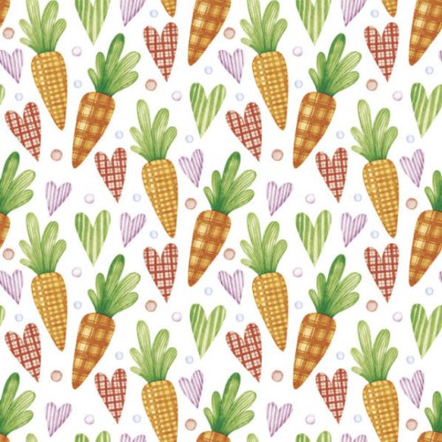 Húsvét Sweet Carrots szalvéta 20 db-os 25x25 cm