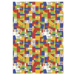 Lego mintázatú Block Fun A/4 gumis mappa