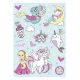 Unikornis Believe in Magic A/4 gumis mappa