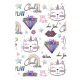 Cicás Chic Girl A/4 gumis mappa