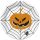 Halloween Scary papírtányér 8 db-os 18 cm