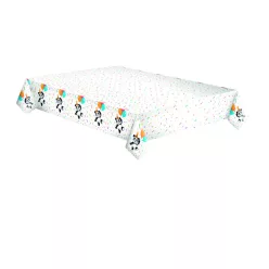 Állatos Funny Panda papír asztalterítő 120x180 cm