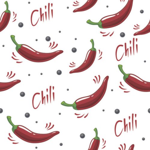 Chilli Red Hot szalvéta 20 db-os 33x33 cm