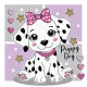 Állatos Charming Puppy szalvéta 20 db-os 33x33 cm
