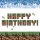 Happy Birthday Pixel Block szalvéta 20 db-os 33x33 cm