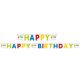 Happy Birthday Streamers felirat 200 cm