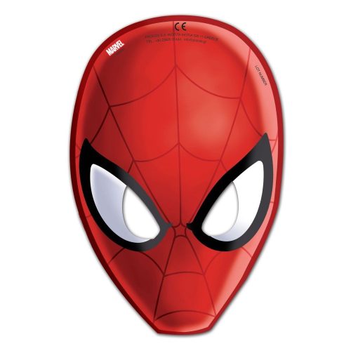 Spiderman Crime Fighter, Pókember Maszk, álarc 6 db-os