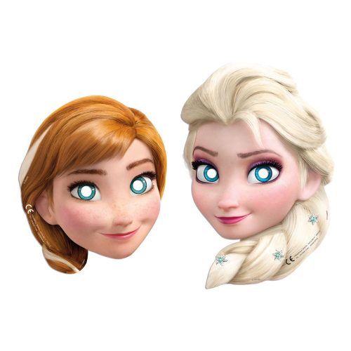 Disney Frozen Alpine, Jégvarázs Maszk, álarc 6 db-os