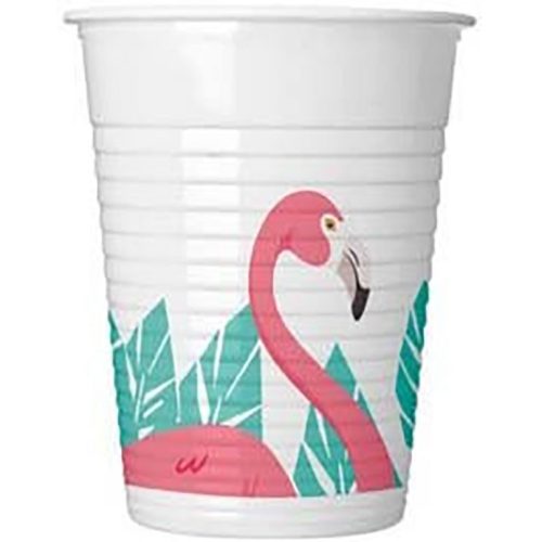 Flamingó Műanyag pohár 8 db-os 200 ml