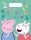 Peppa malac Messy Play ajándéktasak, ajándékzacskó 6 db-os