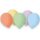 Színes Pastel léggömb, lufi 12 db-os