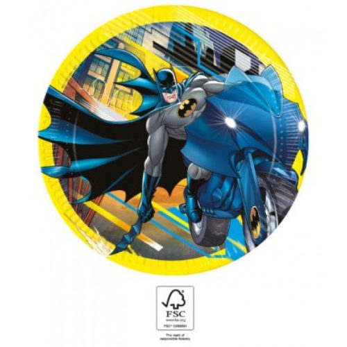 Batman Rogue Rage papírtányér 8 db-os 23 cm FSC