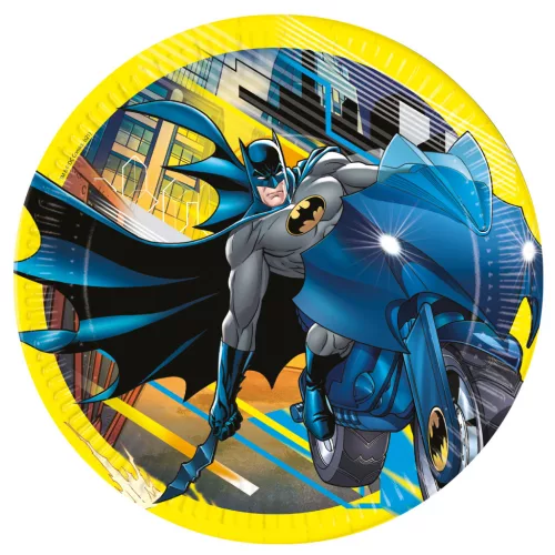 Batman Rogue Rage papírtányér 8 db-os 23 cm FSC