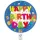 Happy Birthday Kokliko papírtányér 8 db-os 23 cm FSC