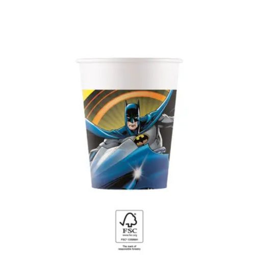 Batman Rogue Rage papír pohár 8 db-os 200 ml FSC