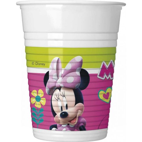 Disney Minnie Happy Helpers műanyag pohár 8 db-os 200 ml