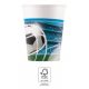 Focis Soccer Fans papír pohár 8 db-os 200 ml FSC