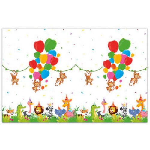 Dzsungel Balloons műanyag asztalterítő 120x180 cm
