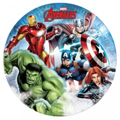   Bosszúállók Infinity Stones papírtányér 8 db-os 23 cm FSC