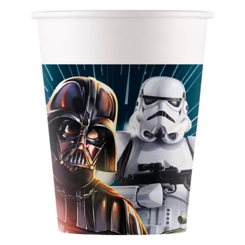 Star Wars Galaxy papír pohár 8 db-os 200 ml FSC