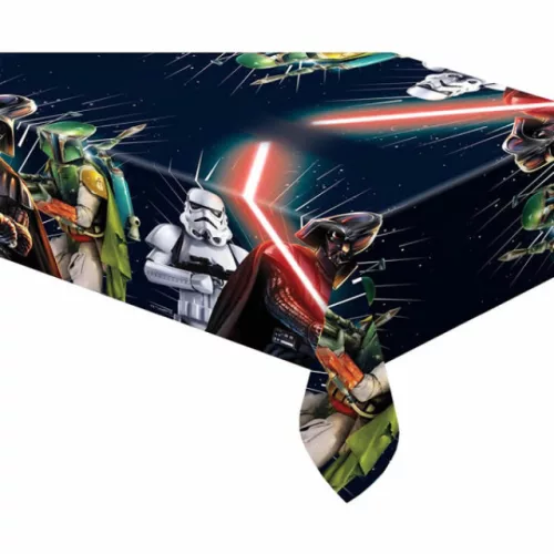 Star Wars Galaxy műanyag asztalterítő 120x180 cm