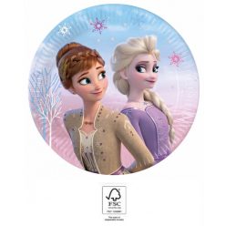 Disney Jégvarázs Wind papírtányér 8 db-os 20 cm FSC