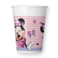 Disney Minnie Junior műanyag pohár 8 db-os 200 ml