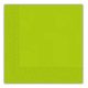 Zöld Unicolour Light Green szalvéta 20 db-os 33x33 cm FSC