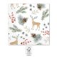 Karácsonyi Forest Reindeers szalvéta 20 db-os 33x33 cm