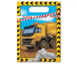   Építkezés Grabber ajándéktasak, ajándékzacskó 6 db-os