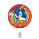 Sonic a sündisznó Sega papírtányér 8 db-os 20 cm FSC