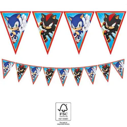 Sonic a sündisznó Sega zászlófüzér FSC 2,3 m