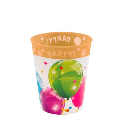 Lufis Sparkling micro prémium műanyag pohár 250 ml