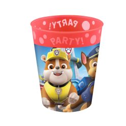   Mancs Őrjárat Rescue Heroes micro prémium műanyag pohár 250 ml