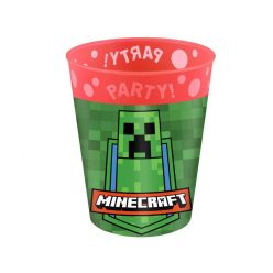 Minecraft Party micro prémium műanyag pohár 250 ml