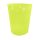 Yellow Fluorescent, Sárga micro prémium műanyag pohár 250 ml
