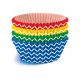 Színes Rainbow mini muffin papír 40 db-os