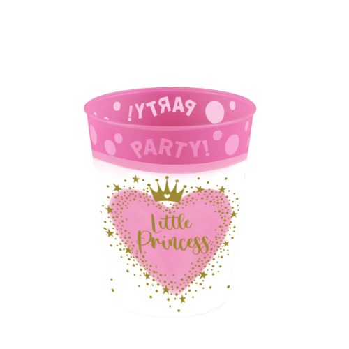 Hercegnő Little Princess micro prémium műanyag pohár 250 ml