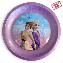  Disney Jégvarázs Wind micro prémium műanyag lapostányér 4 db-os szett 21 cm