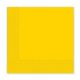 Sárga Unicolour Light Yellow szalvéta 20 db-os 33x33 cm FSC